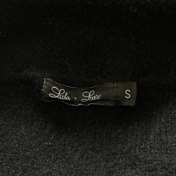 Black Knit Fall Coat/Cardigan - Picture 8 of 8